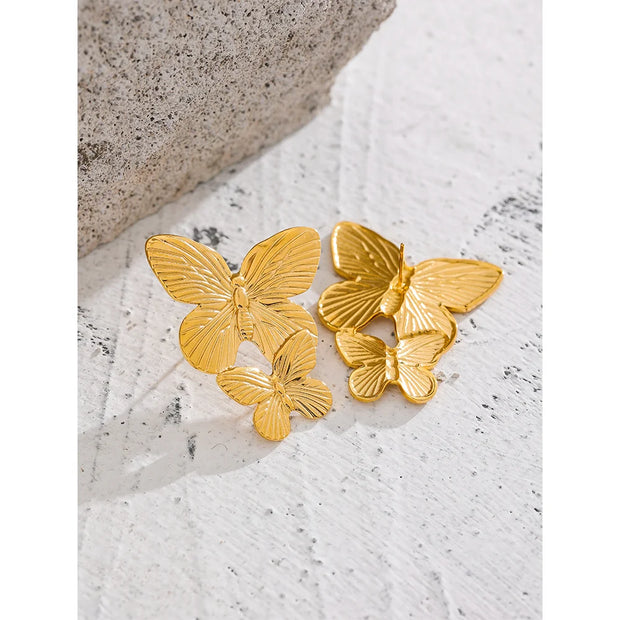 Butterfly Stud Earrings