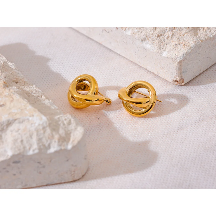 Geometric Hollow Earrings