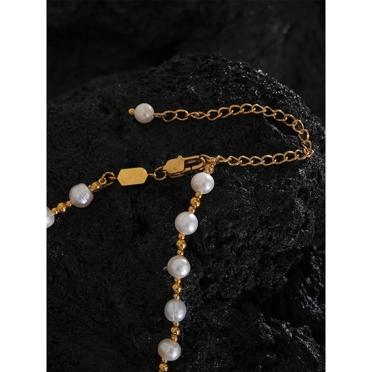 Luxury Pearl Bead Necklace