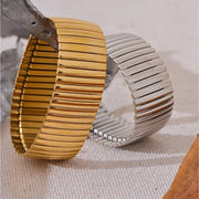 Wide Elastic Bracelet