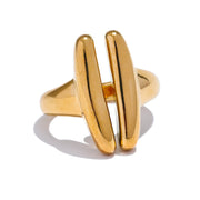 Minimalist Geometric Open Ring