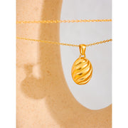 Gold Thick Chain Necklace