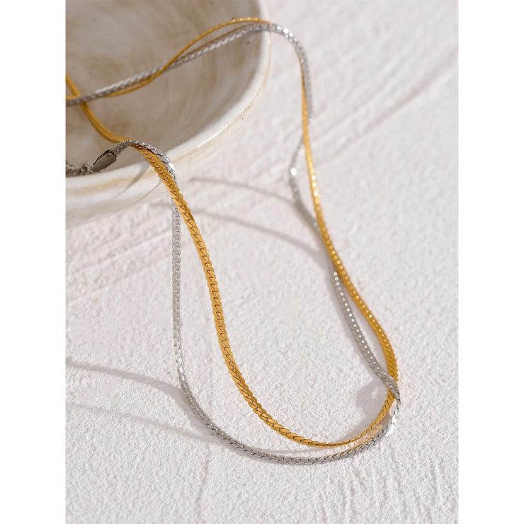 Minimalist Thin Chain Necklace