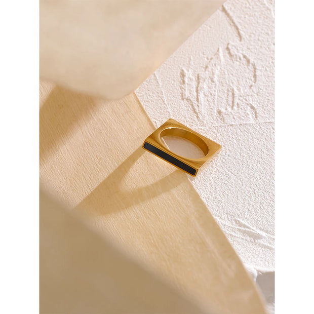 Geometric Square Ring