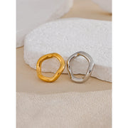 Twisted Round Finger Ring