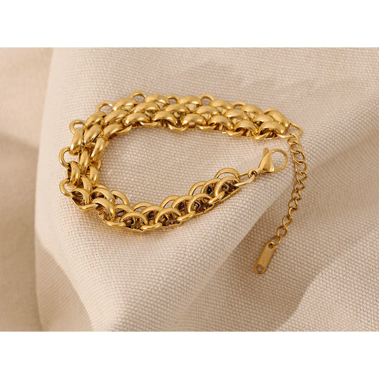 Cuban Chain Adjustable Bracelet