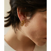 Flower Stud Earrings