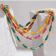 Emperor Stone Bead Necklace