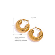 Chunky Hoop Earrings