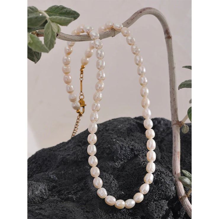 Luxury Pearl Clavicle Necklace