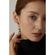 CZ Long Earrings